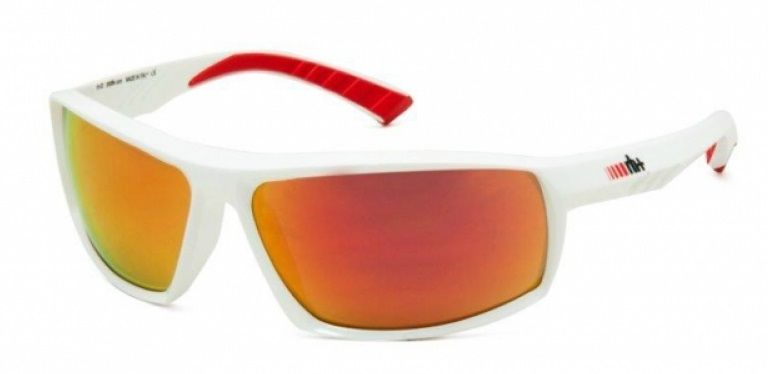 RH+ Orion Sunglasses - white/red
