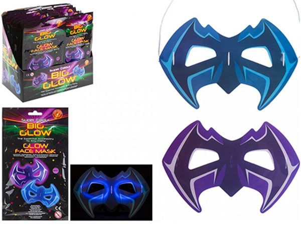 Super Colour Big Glow Glow Face Mask