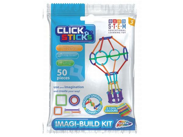 Grafix 50pc Click Sticks